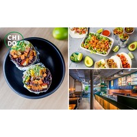 Bekijk de deal van Social Deal: Burrito of nacho bowl + drankje voor afhaal bij Chidoz Bekijk de deal van Social Deal: Burrito of nacho bowl + drankje voor afhaal bij Chidoz