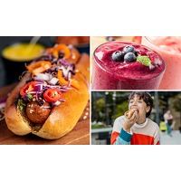 Bekijk de deal van Social Deal: Hotdog + smoothie naar keuze