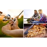 Bekijk de deal van Social Deal: Forelvissen (4,5 uur) + materialen + koffie/thee + gebak