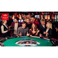 Bekijk de deal van Social Deal: Speeltegoed + hapjes en drankjes bij Jack's Casino Bekijk de deal van Social Deal: Speeltegoed + hapjes en drankjes bij Jack's Casino