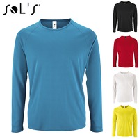 Bekijk de aanbieding van Elkedagietsleuks HomeandLive: Longsleeve Sport T-shirts van Sol's Sporty