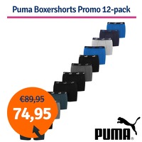 Bekijk de aanbieding van 1dagactie.nl: 12 x Puma boxershorts