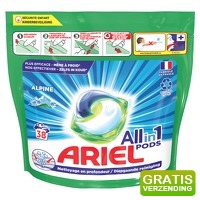 Bekijk de aanbieding van Plein.nl: 3 pakken Ariel All-in-1 Pods wasmiddelcapsules
