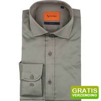 Bekijk de aanbieding van Suitableshop: Suitable Satin overhemd grijs
