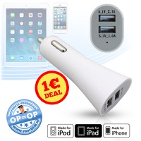 Bekijk de aanbieding van voorHEM.nl: 12V auto USB-stekker