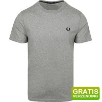 Bekijk de aanbieding van Suitableshop: Fred Perry T-Shirt grijs 420