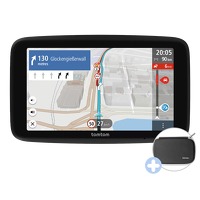 Bekijk de aanbieding van iBOOD Electronics: TomTom Go Professional navigatiesysteem met Case | Grote Voertuigen | 2de Generatie