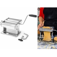 Bekijk de aanbieding van DealDonkey.com 2: Nonna pastamachine RVS 2-in-1 - Pastamaker met werkbladklem