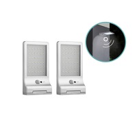 Bekijk de aanbieding van DealDonkey.com 3: 2-pack LED Lovers Kansas Solar Flat Light - Met Bewegingssensor - IP44 - zwart