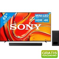 Bekijk de aanbieding van Coolblue.nl 2: Sony Bravia 7 4 K QLED XR Mini-LED (2024) + Sony Bravia soundbar