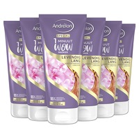 Bekijk de aanbieding van Plein.nl: 6 x Andrelon 1 Minuut Wow Masker Levendig Lang 180 ml