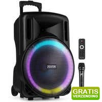 Bekijk de aanbieding van MaxiAxi.com: Fenton FT15LED MK2 party speaker