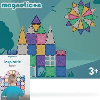 Bekijk de aanbieding van DealDonkey.com: Magneticon Pastel - Magnetisch speelgoed - Magnetische tegels - Montessori speelgoed