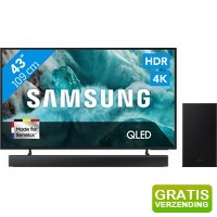 Bekijk de aanbieding van Coolblue.nl 3: Samsung QLED 4 K Q7F4 en soundbar