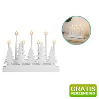 Bekijk de aanbieding van DealDonkey.com 2: Kerstdecoratie witte bomen
