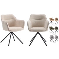 Bekijk de aanbieding van iBOOD.be: 2 x Criks Design Preston draaibare eetkamerstoel