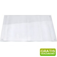 Bekijk de aanbieding van DealDonkey.com 4: Michelino Glazen Snijplank - 20 x 30 cm - Hyginisch & Hittebestendig - Transparant