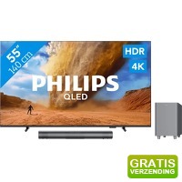 Bekijk de aanbieding van Coolblue.nl 2: Philips PUS7800 QLED 4 K (2025) en soundbar
