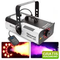 Bekijk de aanbieding van MaxiAxi.com: BeamZ S1500LED rookmachine met DMX en LED's - 1500 watt