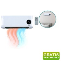 Bekijk de aanbieding van DealDonkey.com: Alpina elektrische wandkachel met ventilator
