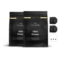 Bekijk de aanbieding van iBOOD.be: 2 x Protein Works 100% protein