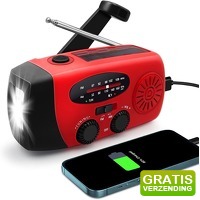 Bekijk de aanbieding van DealDonkey.com: Soundlogic noodradio op zonne-energie