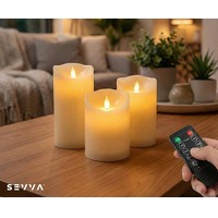 Bekijk de aanbieding van Voordeelvanger.nl 2: Sevva oplaadbare LED kaarsenset