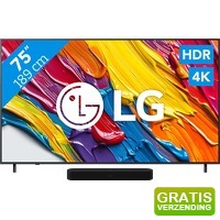 Bekijk de aanbieding van Coolblue.nl 1: LG QNED82 4 K (2025) en soundbar