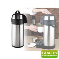 Bekijk de aanbieding van DealDonkey.com 3: Thermoskan met pomp - 5 Liter