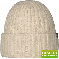 Bekijk de aanbieding van Suitableshop: Barts Wyon Muts Ecru