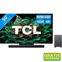 Bekijk de aanbieding van Coolblue.nl 2: TCL QD Mini-LED C71 K 4 K (2025) en soundbar