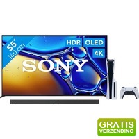 Bekijk de aanbieding van Coolblue.nl 1: Sony Bravia 8 II 4 K QD-OLED, soundbar en Playstation5