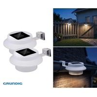 Bekijk de aanbieding van Voordeelvanger.nl: 2 x solar dakgootlamp