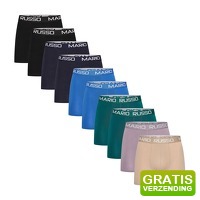 Bekijk de aanbieding van DealDonkey.com: 10 pack - Mario Russo Boxershorts Style - Heren Ondergoed