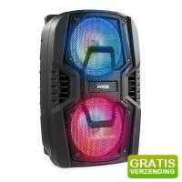Bekijk de aanbieding van MaxiAxi.com: Fenton FT208LED party speaker en karaoke set