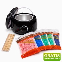 Bekijk de aanbieding van DealDonkey.com: XEMM Ontharingsapparaat Set - Wax Apparaat Ontharing - Wax Beans - Wax Heater