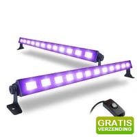 Bekijk de aanbieding van MaxiAxi.com: 2 x BeamZ BUV123 LED UV blacklight bars