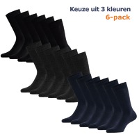 Bekijk de aanbieding van 1dagactie.nl: Apollo Sokken Bamboo 6-pack - Verkrijgbaar in 3 kleuren