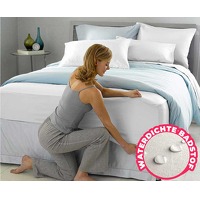 Bekijk de aanbieding van Voordeelvanger.nl 2: 2 x Snug-Fit waterdichte molton matrasbeschermer