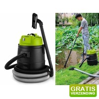 Bekijk de aanbieding van DealDonkey.com: Teien 4-in-1 vijverstofzuiger met afvoer 1600W - 30 liter - Incl. accessoires
