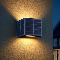 Bekijk de aanbieding van Voordeelvanger.nl 2: 2 x Up Down solar muurlamp