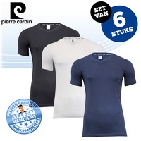Bekijk de aanbieding van voorHEM.nl: 6 x Pierre Cardin T-shirts