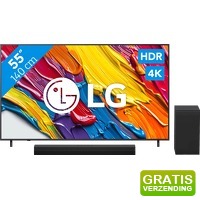 Bekijk de aanbieding van Coolblue.nl 3: LG QNED82 4 K (2025) en soundbar
