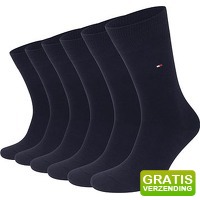 Bekijk de aanbieding van Suitableshop: Tommy Hilfiger Classic 6-Pack Sokken Navy