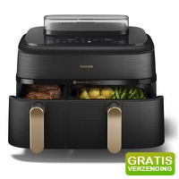Bekijk de aanbieding van Expert.nl: Philips airfryer NA552/00 Dual Basket