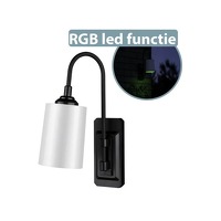 Bekijk de aanbieding van DealDonkey.com 2: Nexxt LED Sfeerlamp - RGB Wandlamp - Incl. Afstandsbediening - Batterijgevoed - 20 x 12 x 27 cm