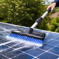 Bekijk de aanbieding van DealDonkey.com 2: JONSKA Zonnepaneel Borstel - Reinigingsborstel - Met 2 m Telescopische Steel