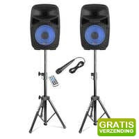 Bekijk de aanbieding van MaxiAxi.com: Vonyx VPS082 A disco speakerset