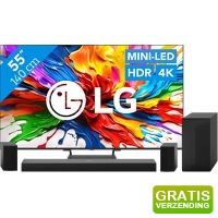 Bekijk de aanbieding van Coolblue.nl 2: LG QNED93 EVO 4 K (2025) en soundbar
