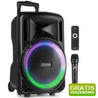 Bekijk de aanbieding van MaxiAxi.com: Fenton FT12LED MK2 party speaker